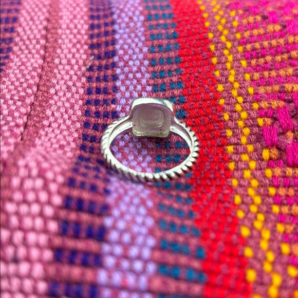 Vintage Sterling Silver and Marcasite Pave Ring Size 6 - Picture 3 of 7